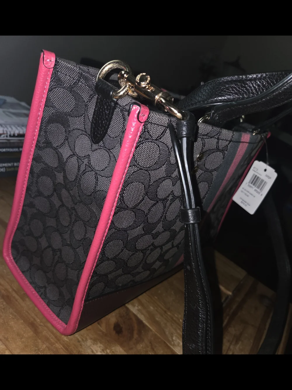 NWT COACH DEMPSEY TOTE - Picture 3 of 5